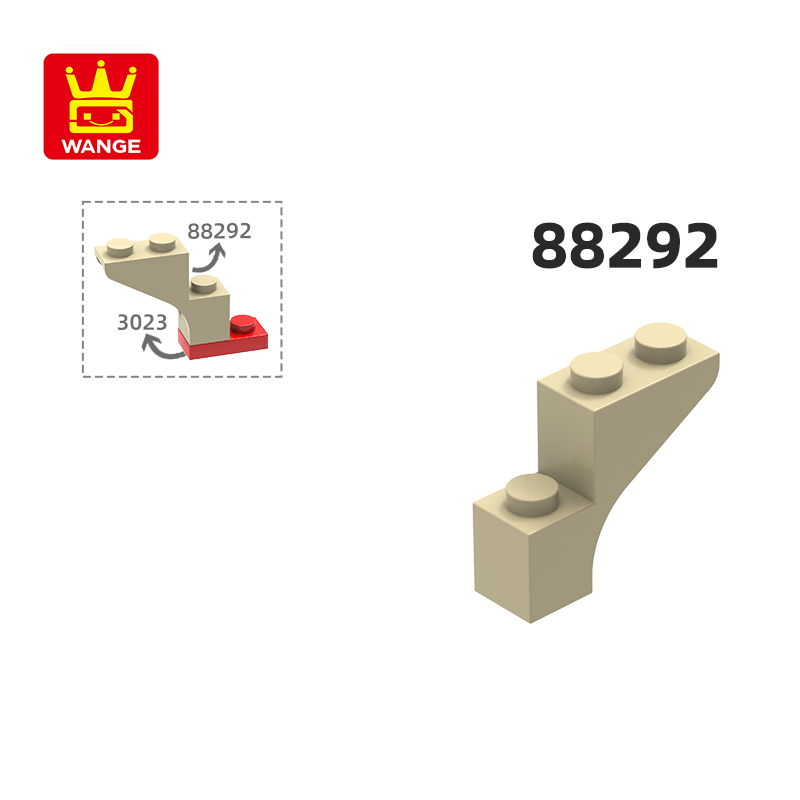 WANGE 88292 100g/94PCS 1x3x2 A - Lego Set City ulasan dan harga