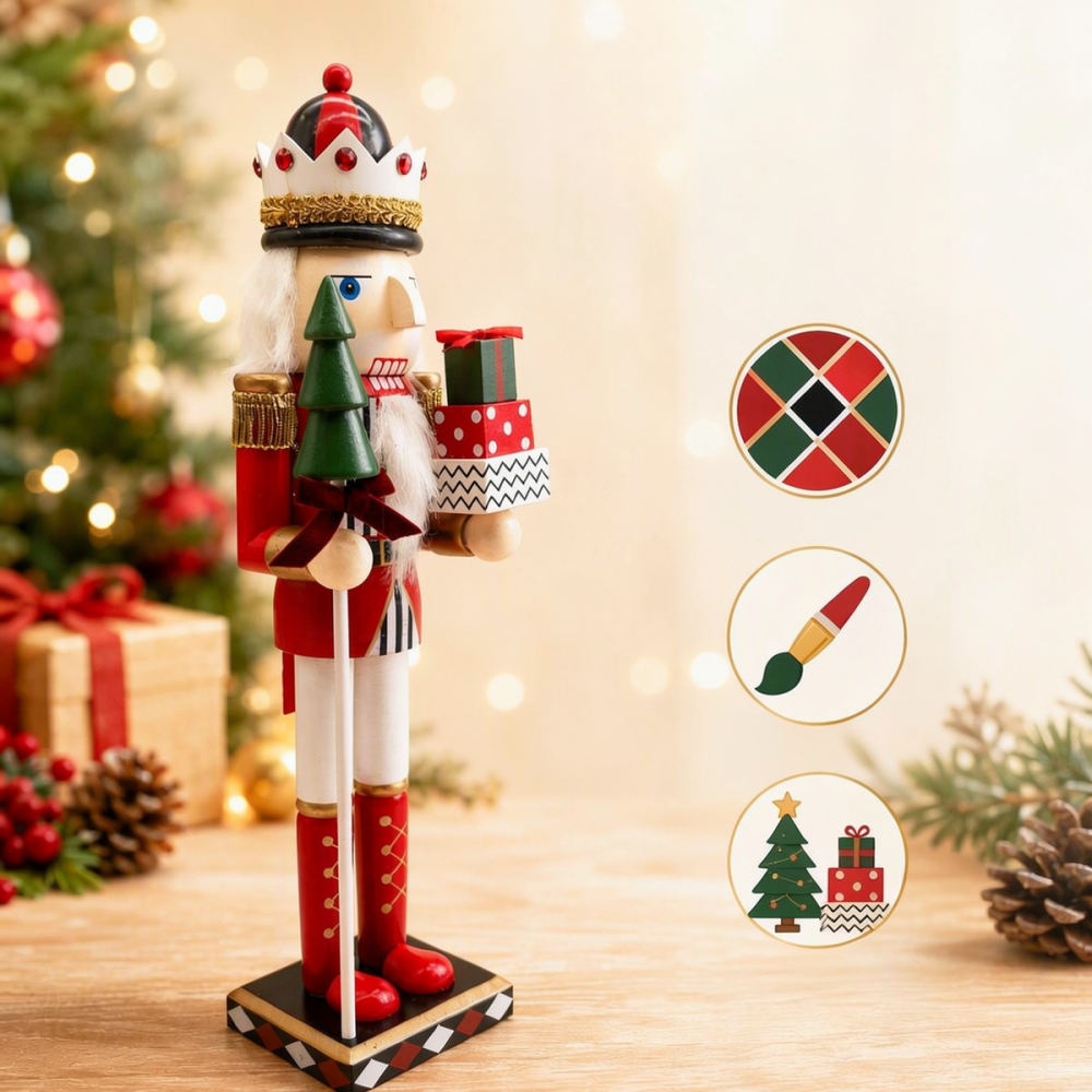 Kalender Hitung Mundur Natal G - Nutcracker Figurine ulasan dan harga